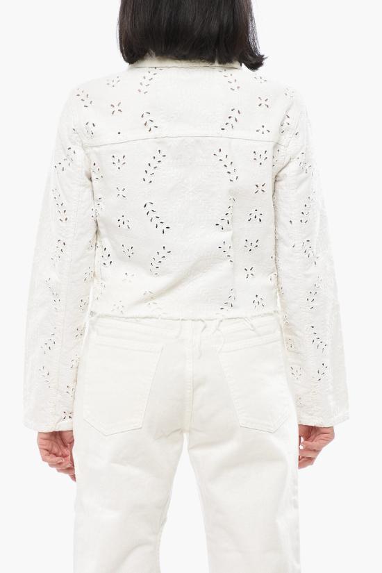  오프화이트 데님 자켓 OWYE008S19D620510101 White - OFF WHITE