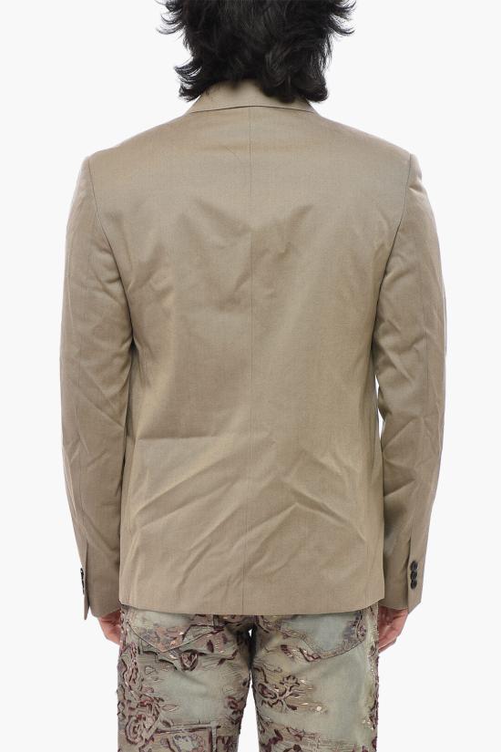  오프화이트 수트 자켓 OMEN063F23FAB0016161 Beige - OFF WHITE