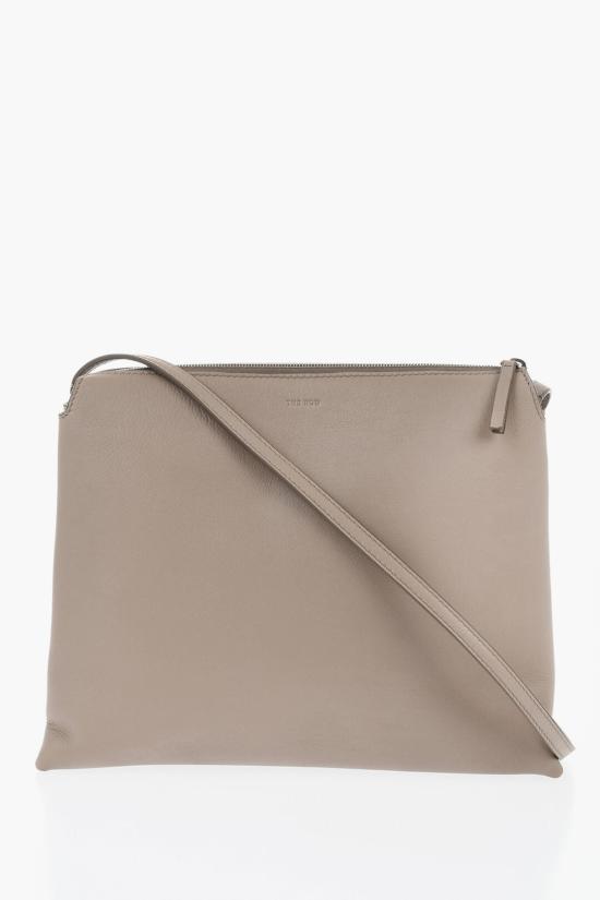  더로우 파크 토트 가죽 백 W1235L97RGP Brown