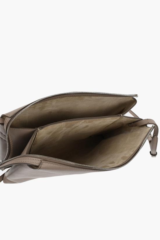  더로우 파크 토트 가죽 백 W1235L97RGP Brown - THE ROW