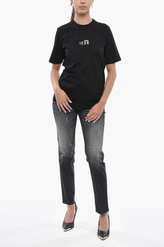  디스퀘어드2 반팔 티셔츠 S80GC0009S23009980 Black - DSQUARED2