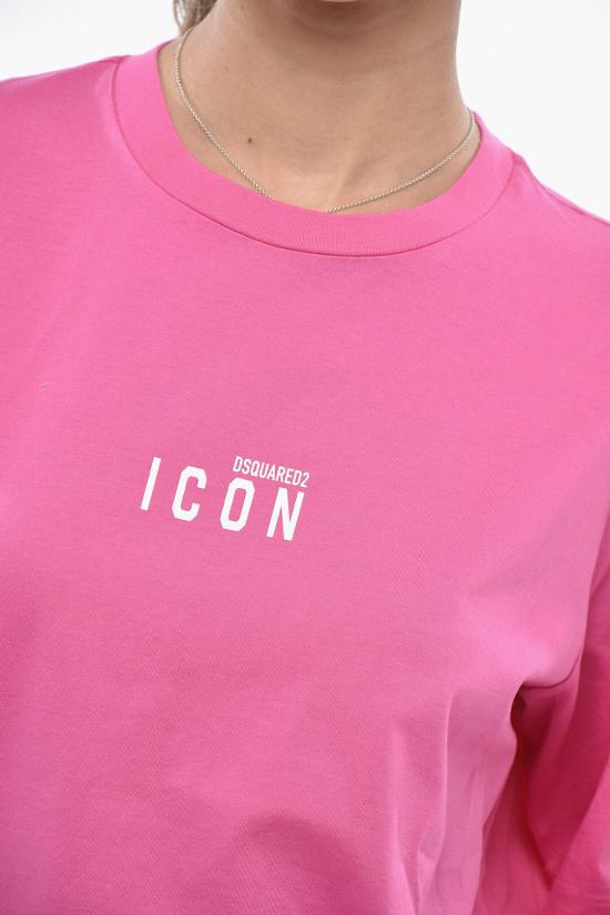  디스퀘어드2 반팔 티셔츠 S80GC0057S23009260 Pink - DSQUARED2