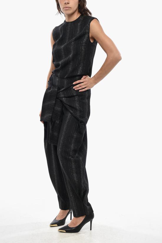  스텔라 맥카트니 스트레이트 팬츠 6400143AR7011000 Black - STELLA MCCARTNEY