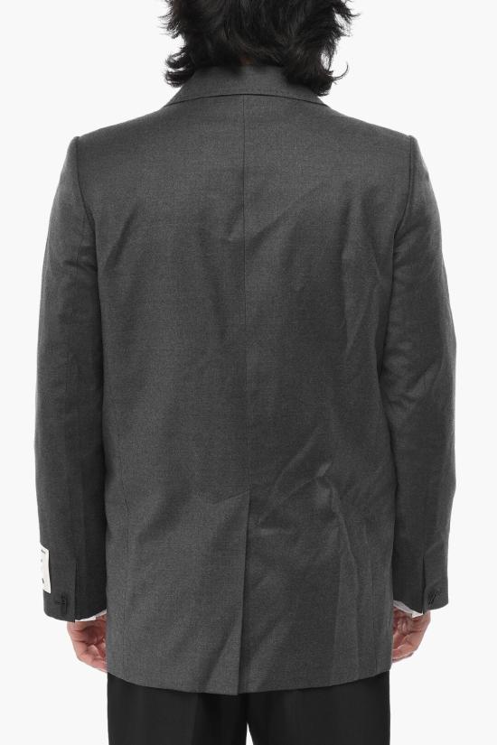  오프화이트 수트 자켓 OMEF064F20FAB0020800 Gray - OFF WHITE