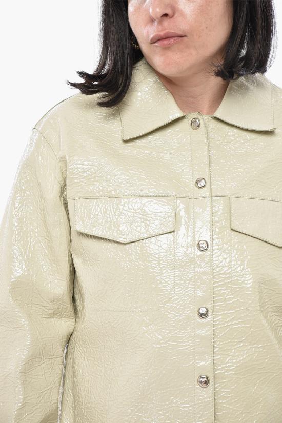  오프화이트 셔츠 OWJE007F21LEA0010500 Beige - OFF WHITE