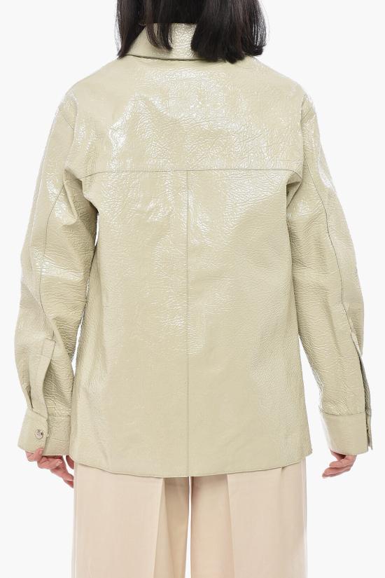  오프화이트 셔츠 OWJE007F21LEA0010500 Beige - OFF WHITE