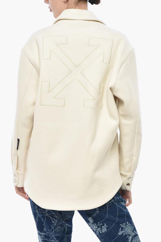  오프화이트 자켓 OWES004S25FAB0010B00 White - OFF WHITE