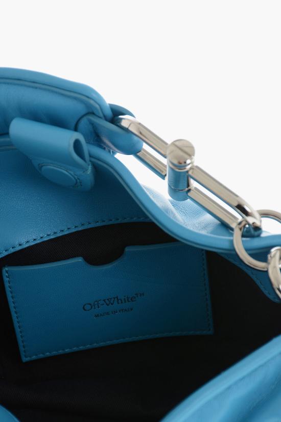  오프화이트 토트백 OWNN116S23LEA0014400 Blue - OFF WHITE