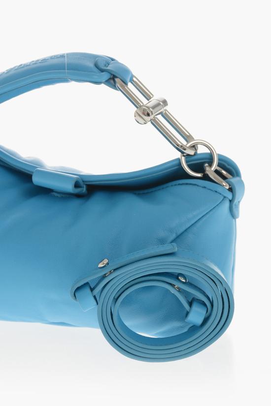  오프화이트 토트백 OWNN116S23LEA0014400 Blue - OFF WHITE