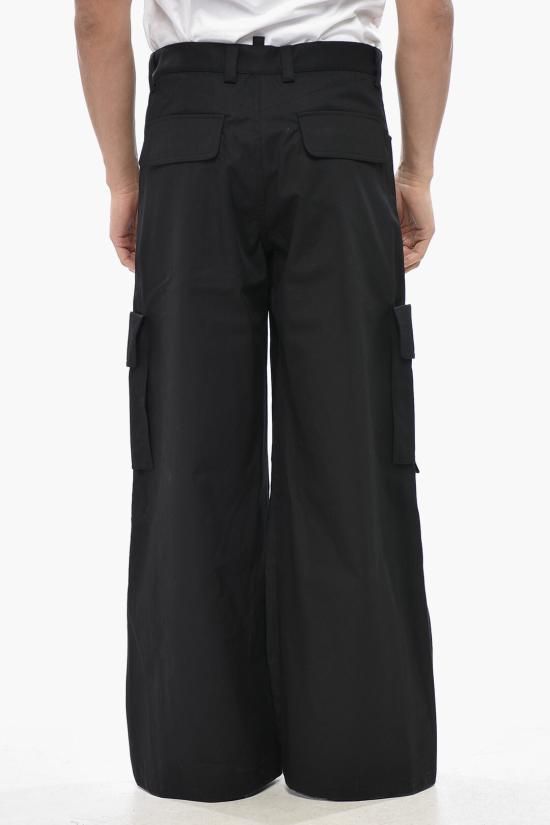  오프화이트 카고 팬츠 OMCF040S24FAB0011000 Black - OFF WHITE