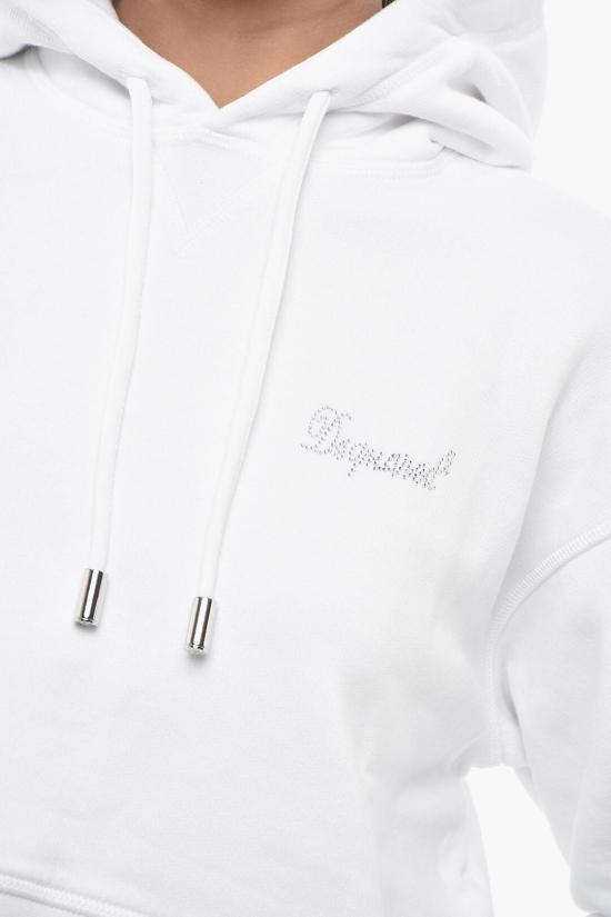  디스퀘어드2 후드 티셔츠 S75GU0547S25516100 White - DSQUARED2