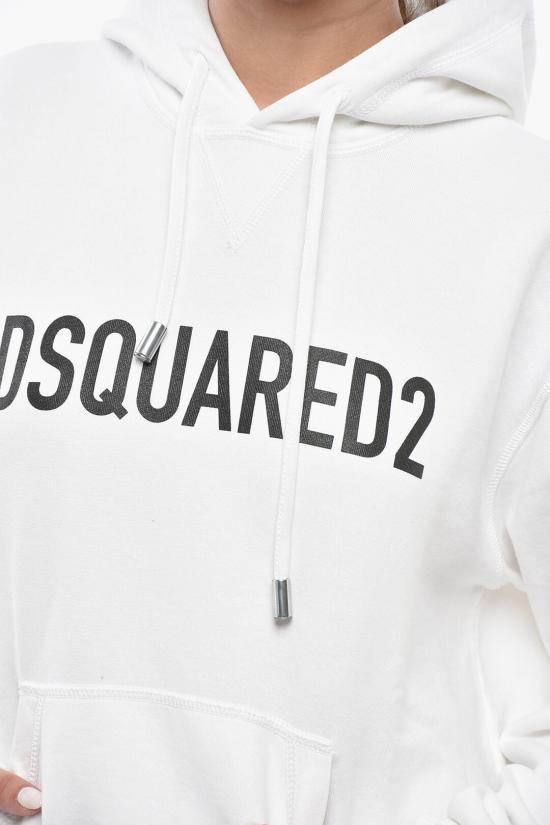  디스퀘어드2 후드 티셔츠 S75GU0429S25538100 Black White - DSQUARED2
