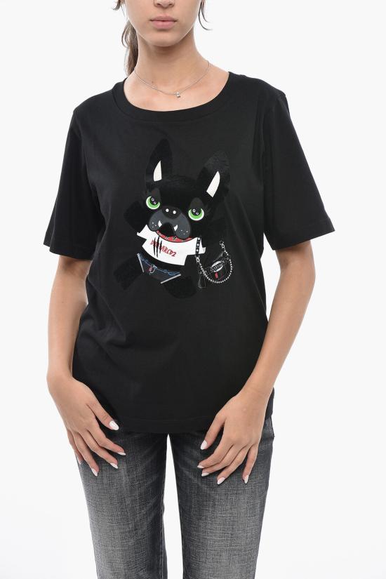  디스퀘어드2 반팔 티셔츠 S75GD0440S24668900 Black