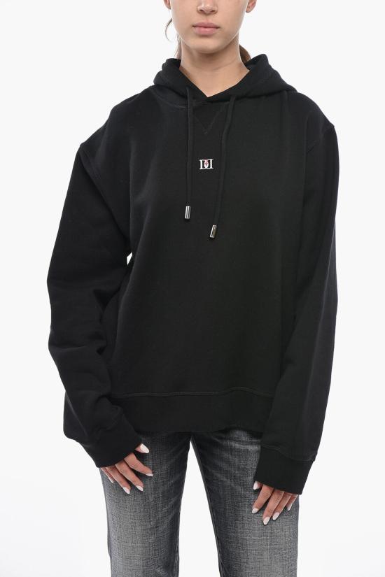  디스퀘어드2 후드 티셔츠 S75GU0553S25516900 Black