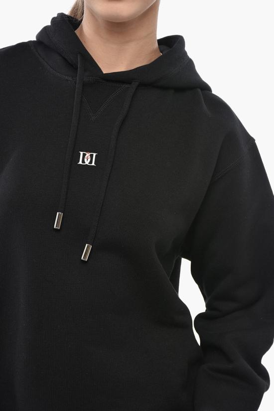  디스퀘어드2 후드 티셔츠 S75GU0553S25516900 Black - DSQUARED2