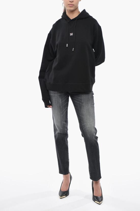  디스퀘어드2 후드 티셔츠 S75GU0553S25516900 Black - DSQUARED2