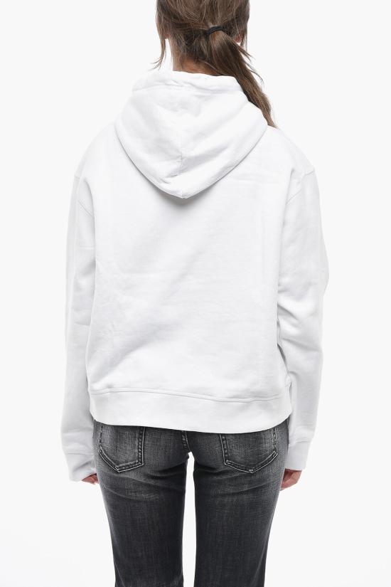  디스퀘어드2 후드 티셔츠 S75GU0553S25516100 White - DSQUARED2