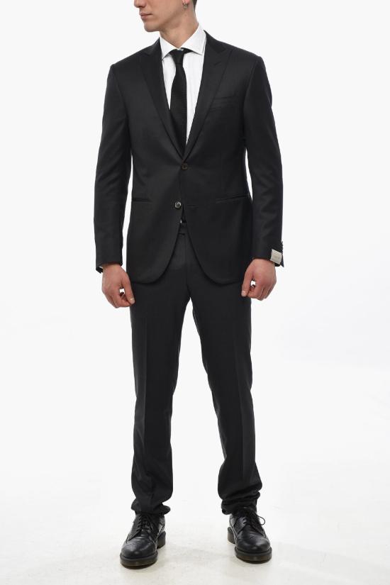  꼬르넬리아니 수트 자켓 856068 8817122 015 Black - CORNELIANI
