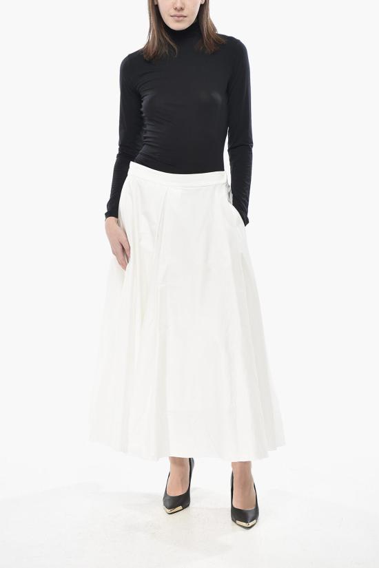  크루나 롱 스커트 SW02CHERISH2400 100 White - CRUNA