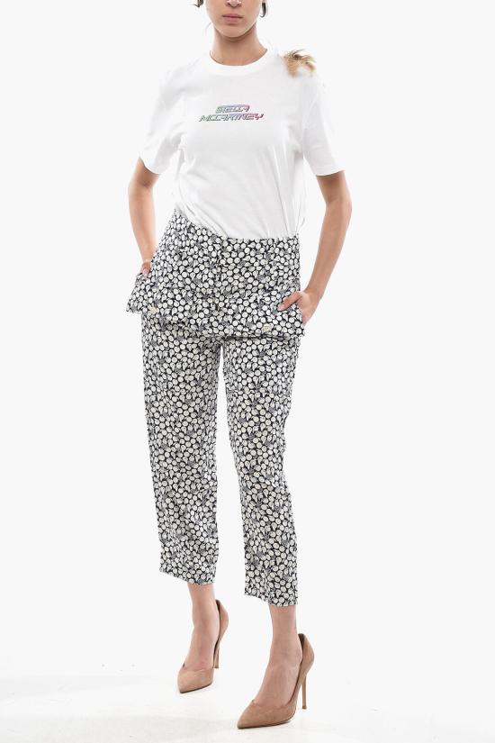  스텔라 맥카트니 스트레이트 팬츠 601213 SPA22 Blue - STELLA MCCARTNEY