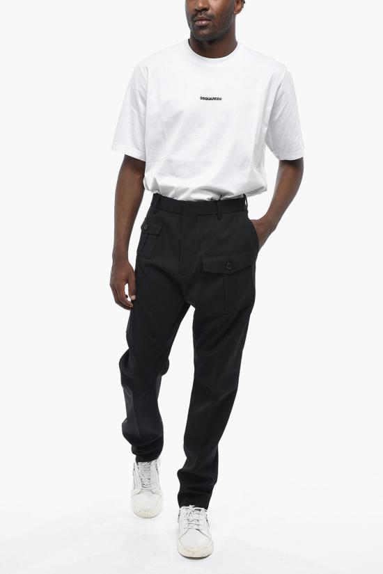  디스퀘어드2 카고 팬츠 S74KB0930S40320900 Black - DSQUARED2