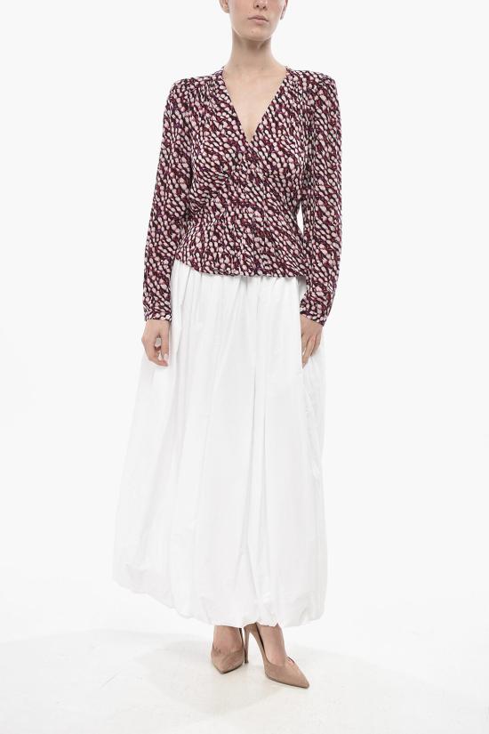  이자벨마랑 블라우스 24PHT0221FAB1J02E40RY Pink - ISABEL MARANT