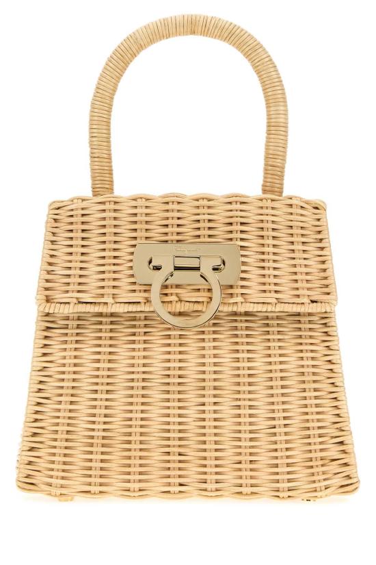 26FW 살바토레 페라가모 토트백 216176793846 NATURALENERO Beige o Tan