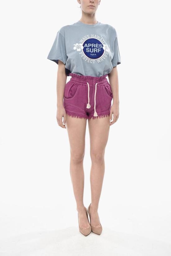 이자벨마랑 숏팬츠 SH0020FB A1J58E MAUVE Violet - ISABEL MARANT