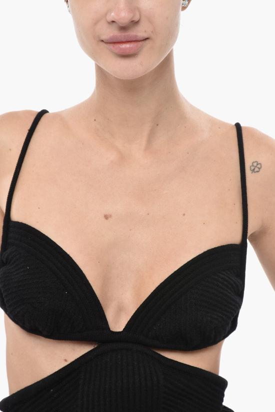  오프화이트 민소매 티셔츠 OWHT010S23KNI0011000 Black - OFF WHITE
