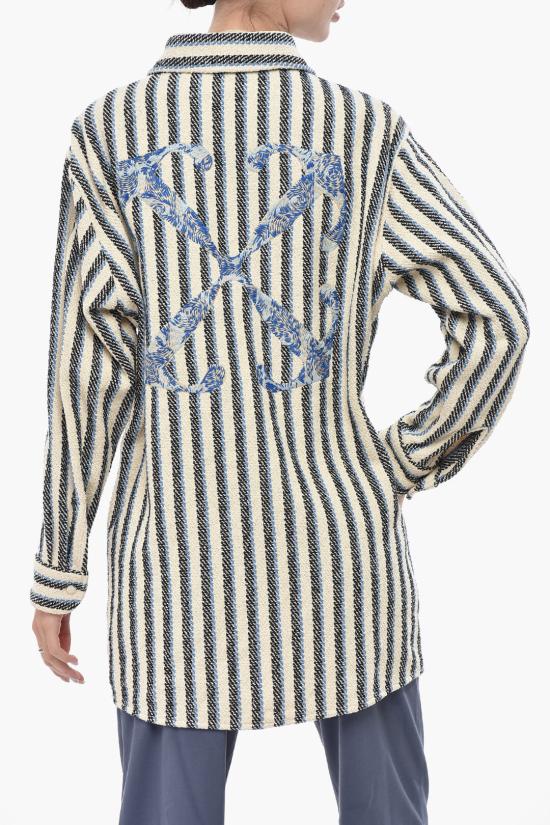  오프화이트 셔츠 OWDB424G23FAB0024061 - OFF WHITE