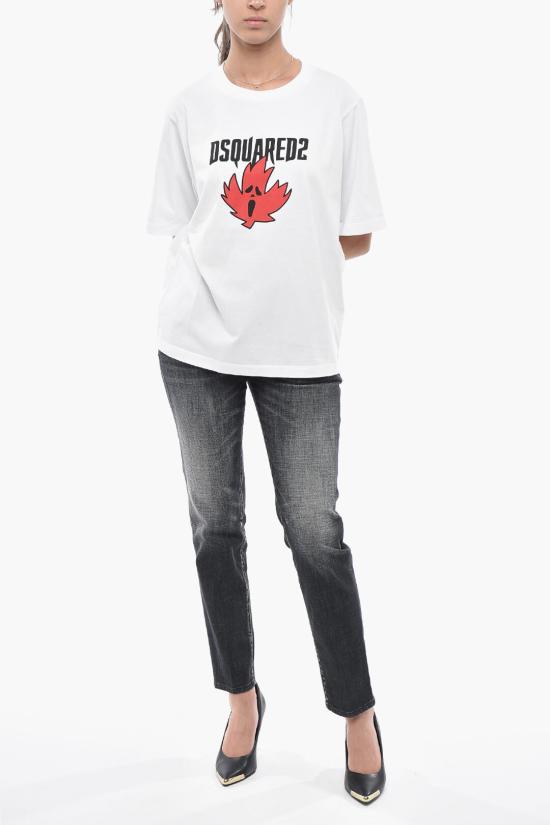  디스퀘어드2 반팔 티셔츠 S75GD0416D20020100 White - DSQUARED2