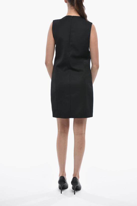  디스퀘어드2 미디 원피스 S75CV0857S76498900 Black - DSQUARED2
