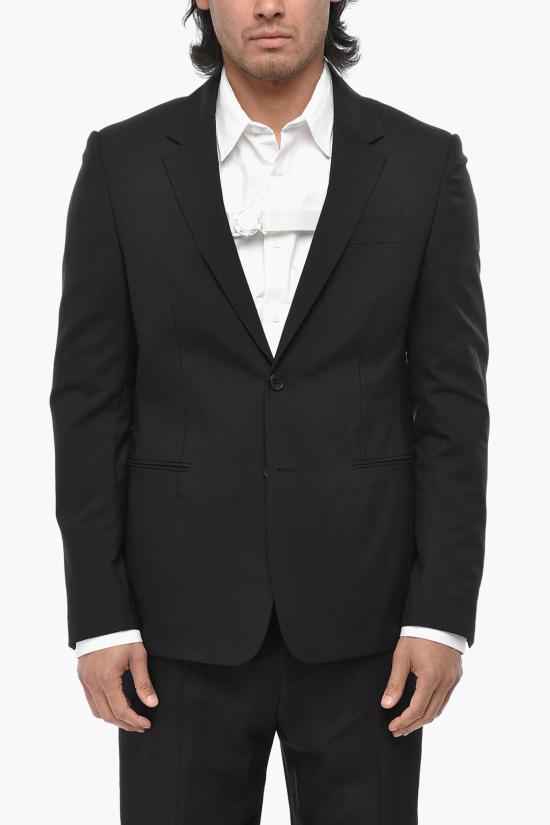  오프화이트 수트 자켓 OMEN040C99FAB0021001 Black