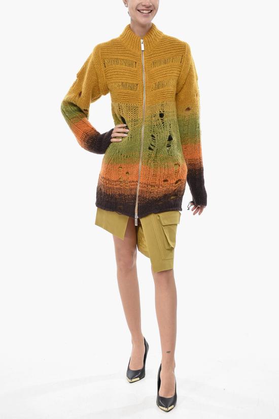  오프화이트 가디건 OWHB045F23KNI0015027 Yellow - OFF WHITE