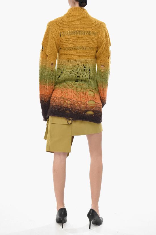  오프화이트 가디건 OWHB045F23KNI0015027 Yellow - OFF WHITE