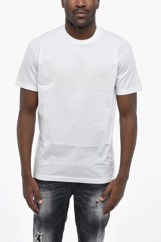  디스퀘어드2 반팔 티셔츠 S74GD1327S23009100 White