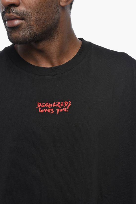  디스퀘어드2 반팔 티셔츠 S74GD1362D20020900 Black - DSQUARED2