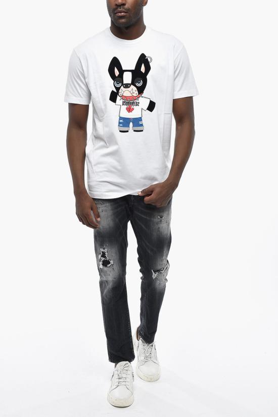  디스퀘어드2 반팔 티셔츠 S74GD1325D20020100 White - DSQUARED2