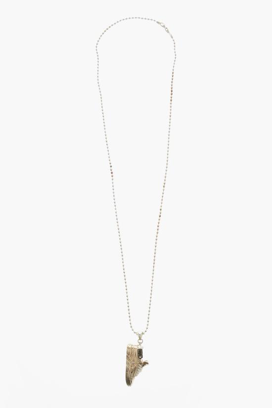  오프화이트 네크리스 OMOB121F22MET0017200 Oro Argento