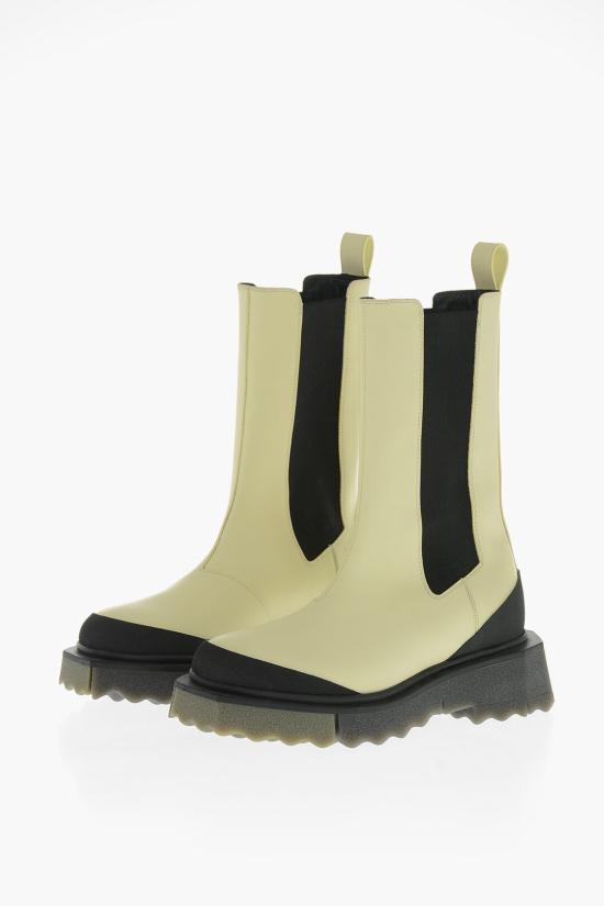  오프화이트 부츠 OWID018F22LEA0020456 Beige Nero