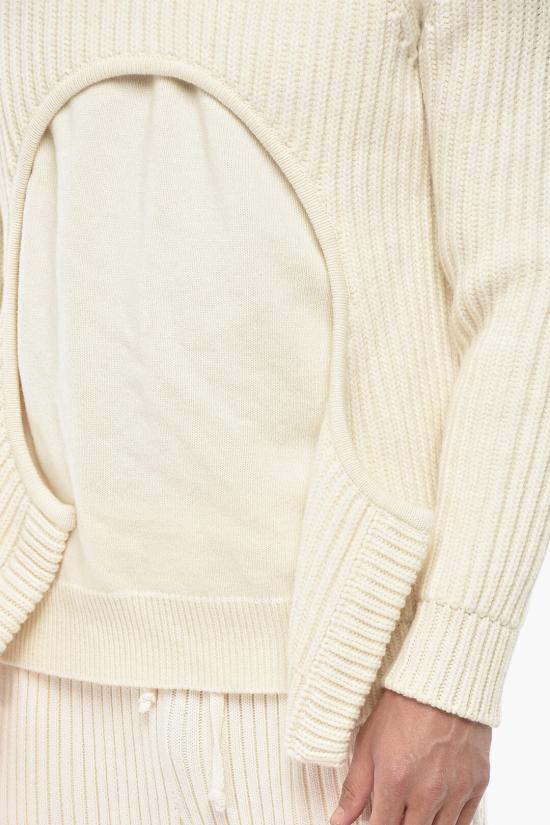  오프화이트 스웨터 OMHE179F23KNI0016100 White - OFF WHITE