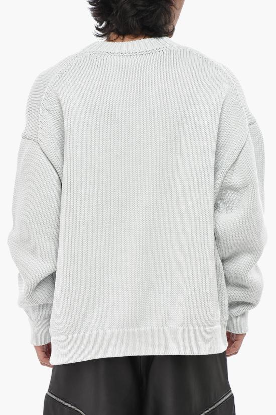  오프화이트 스웨터 OMHE150S23KNI0014100 White - OFF WHITE