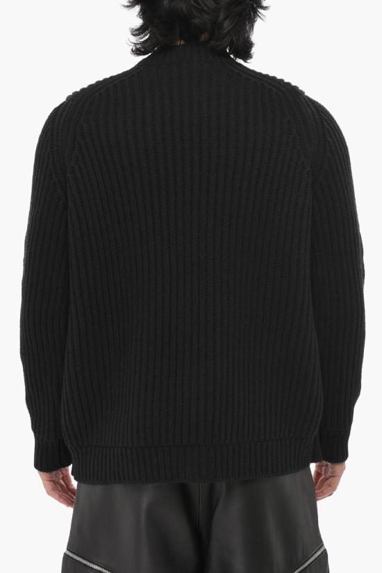  오프화이트 스웨터 OMHE179F23KNI0011000 Black - OFF WHITE