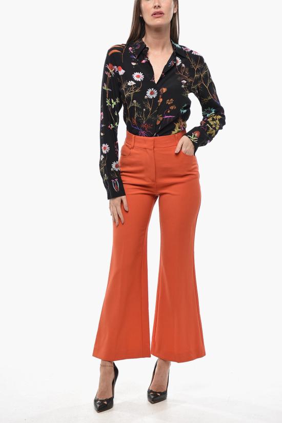  스텔라 맥카트니 스트레이트 팬츠 6400093AU7017510 Orange - STELLA MCCARTNEY