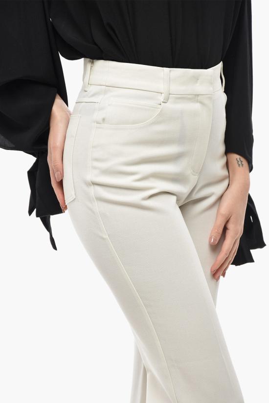  스텔라 맥카트니 스트레이트 팬츠 6400093AU7019200 White - STELLA MCCARTNEY