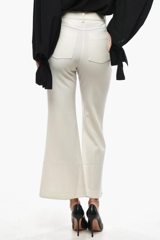  스텔라 맥카트니 스트레이트 팬츠 6400093AU7019200 White - STELLA MCCARTNEY