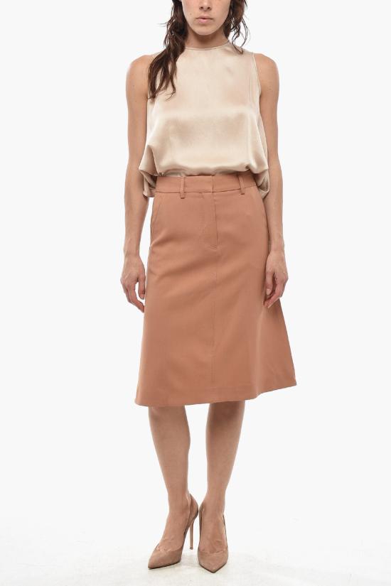  스텔라 맥카트니 미디 스커트 6300103AU7512701 Pink - STELLA MCCARTNEY