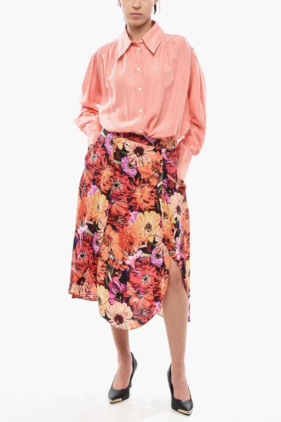  스텔라 맥카트니 롱 스커트 6045033AS2016563 Multicolor - STELLA MCCARTNEY