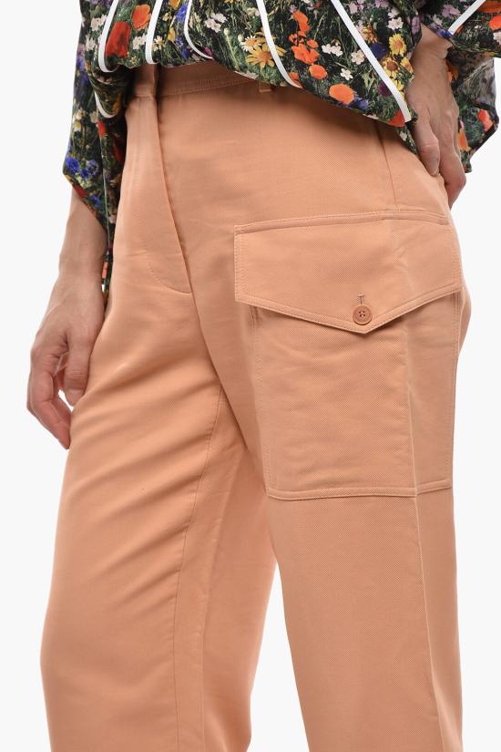  스텔라 맥카트니 스트레이트 팬츠 6045233STA456439 Pink - STELLA MCCARTNEY