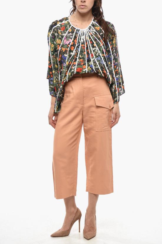  스텔라 맥카트니 스트레이트 팬츠 6045233STA456439 Pink - STELLA MCCARTNEY